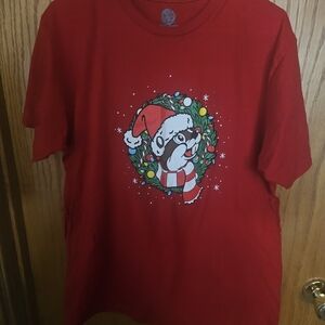 Buc-ees Shirt with Festive Holiday Design